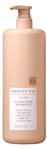Kristin Ess Hair One Signature Shampoo with Avocado Oil + Castor Oil for Women - Lightly Clarifying Daily Sulfate Free Hydrating Shampoo, Color Safe,