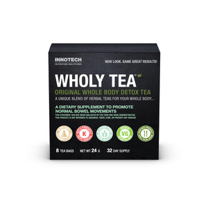 INNOTECH Nutrition: Wholy Tea Original - 8 Count (1 Month Supply)