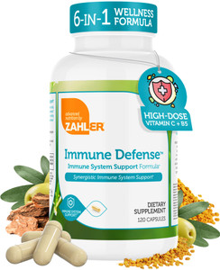 Zahler Immune Defense, Immune System Support, Certified Kosher, 120 Capsules