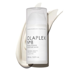 Olaplex Nº. 8 Bond Intense Moisture Hair Mask, Adds Smoothness & Nourishes for Visibily Healthy Hair, For All Hair Types & Treats Damaged Hair, 100 m