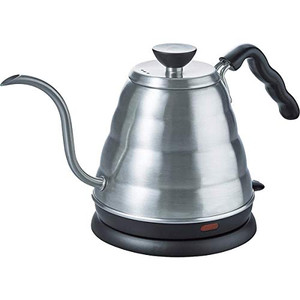 Hario V60 "Buono" Electric Gooseneck Drip Kettle, 800ml, Silver