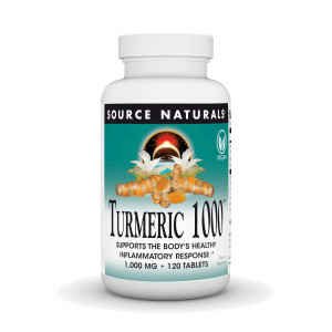 Source Naturals Turmeric 1000, Supports The Bodys Healthy Inflammatory Response*, 1,000mg - 120 Tablets