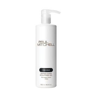 Paul Mitchell Super Clean Sculpting Gel, Firm Hold, Maximum Control + Shine, For All Hair Types, 16.9 fl oz