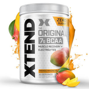 Xtend Original BCAA Powder 7g BCAA and 2.5g L-Glutamine, Sugar Free Post Workout Muscle Recovery Drink with Amino Acids for Men & Women, 30 Servings