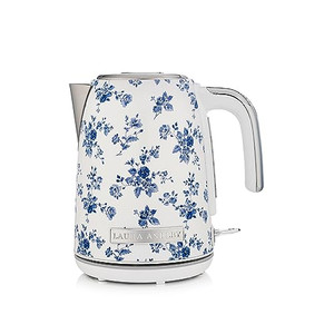 Laura Ashley Stainless Steel Electric Kettle 1.7 Liter - 1500W Rapid Boil Electric Kettles for Boiling Water - Electric Tea Kettles Automatic Shut Of