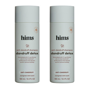 hims Dandruff Detox Shampoo - Pyrithione Zinc, Argan Oil, & Avocado Oil Formula - Dandruff Shampoo for Flaky & Itchy Scalp - Sulfate-Free, Paraben-Fr