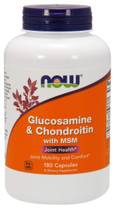 Glucosamine & Chondroitin with MSM - 180 Veg Capsules