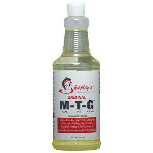 Shapley's 32 Fl Oz Original M-T-G Skin Healing and Hair Growth Skin Treatment Mane and Tail Detangler