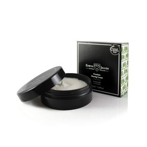 Edwin Jagger 99.9% Natural Premium Shaving Cream, 100ml Tub - Aloe Vera, 3.4-Ounce