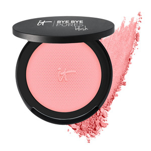 IT Cosmetics Bye Bye Pores Blush, Sweet Cheeks - Sheer, Buildable Color - Diffuses the Look of Pores & Imperfections - With Silk, Hydrolyzed Collagen