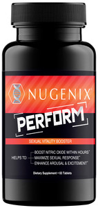 Nugenix Perform, Nitric Oxide and Vitality Booster for Men - 63ct