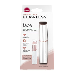 Flawless Finishing Touch Women's Painless Hair Remover (White)