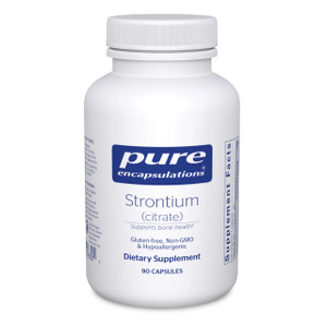 Pure Encapsulations Strontium (Citrate) | Hypoallergenic Dietary Supplement to Support Healthy Bones* | 90 Capsules