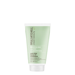 Paul Mitchell Clean Beauty Anti-Frizz Leave-In Treatment, Leave-In Conditioner, Anti-Humidity, For Textured, Frizz-Prone Hair, 5.1 fl. oz.