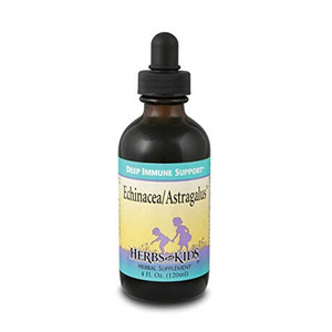 Herbs for Kids Echinacea (Astragalus) - Kids Immune Support Liquid Echinacea Drops, Liquid Herbal Extract, Alcohol-Free Tincture for Toddlers - 4 fl