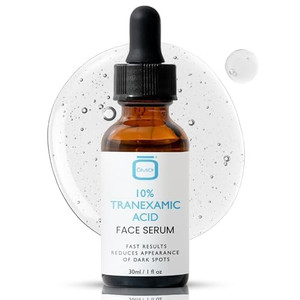 OMIC 10% Tranexamic Acid Serum for Face - 1 fl oz / 30ml - Skin Brightening Serum, For Brown Spots, Even Out Skin Tone - with Hyaluronic Acid, Glycer