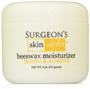 Surgeon's Skin Secret Beeswax Moisturizer 4oz. Jar - Honey Almond