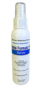 Noble Formula 1% Hydrocortisone Spray with .25% Pyrithione Zinc (Znp), 4 oz