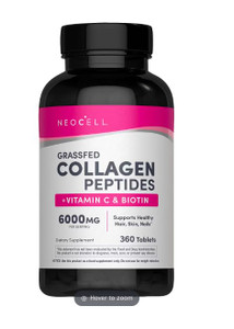 NeoCell Super Collagen Type I & III + Vitamin C - 360 Tablets