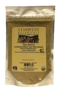 Organic Echinacea Angustifolia Root Powder - 4 Oz (113 G) - Starwest Botanicals