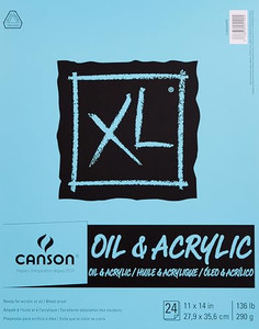 Canson XL Series Oil and Acrylic Paper Pad 11x14"