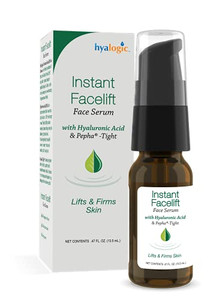 Hyalogic Instant Facelift Serum - Hyaluronic Acid & Pepha®-Tight for Skincare - Facial Serum for Instant Skin Firming, Fine Line & Wrinkle Reduction