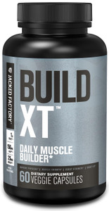 Jacked Factory Build-XT Daily Muscle Builder & Performance Enhancer - Muscle Building Supplement for Muscular Strength & Growth | Trademarked Ingredi