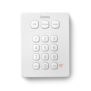 Ooma Keypad, Works with Ooma Smart Home Security. No Contracts and Free self-Monitor Plan. Optional Professional Monitoring, Motion Sensor, Water Sen