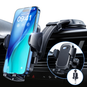 YRU 2025 Best?Rotate 90+LBS Safest Strongest Suction? Ultimate Car Phone Holder Mount?Military-Grade & All Patent Safety Certs? Dashboard Windshield