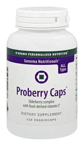 D'Adamo Personalized Nutrition, Proberry Caps 120 vegcaps