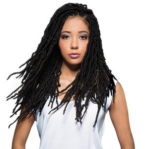 Bobbi Boss Synthetic Hair Crochet Braids African Roots Braid Collection Nu Locs 18" (4-PACK, 27)