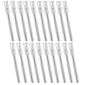 Precision Craft Knife Set 10 Pack - Professional Razor Sharp Knives with Safety Cap for Art, Hobby, Scrapbooking, Stencil