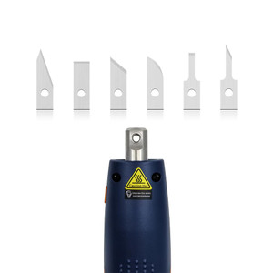 Chawke Ultrasonic Cutter Knife Special Blade Spare Parts Multiple Types Fine Point, Chisels, Curved, Sharp Edge, Micro, Narrow DIY 3D Print Processin