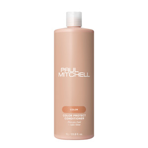 Paul Mitchell Color Protect Conditioner, Prevents Fade + Adds Shine, For Color-Treated Hair, 33.8 fl. oz.