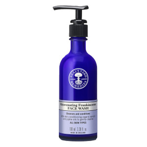 Neal's Yard Rejuvenating Frankincense Facial Wash, Gentle & Cleansing for All Skin Types, Featuring Apricot & Jojoba Oils, Vegan Approved, 100mL