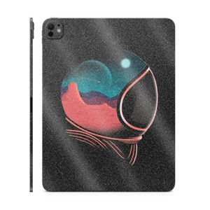 Glossy Glitter Skin Compatible with Apple iPad Pro 11 (M4) 2024 - Space Adventure - Premium 3M Vinyl Protective Decal Cover - Easy to Apply | Crafted