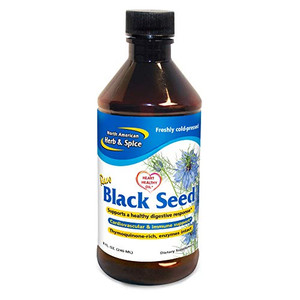 North American Herb & Spice Black Seed Oil - 8 fl. oz. - Cardiovascular, Digestive & Immune Support - Contains Wild, Mediterranean Oreganol P73 Orega