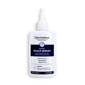 Dermeleve Scalp Serum for Neuropathic Itch, Sebborheic Dermatitis & Scalp Psoriasis | Dry Itchy Leave In Scalp Treatment | Quick Absorbing, Moisturiz