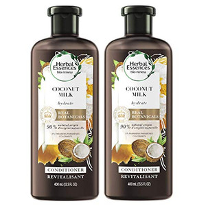 Herbal Essences Conditioner for Color Treated Hair, Coconut Milk BioRenew, 13.5 FL OZ (Pack of 2)