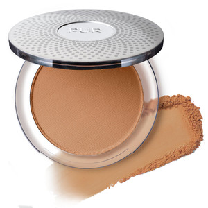 PUR Beauty 4-in-1 Pressed Mineral Makeup Powder Foundation with SPF 15 - Concealer & Finishing Compact Pressed Powder for Face - Buildable Medium to
