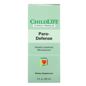 ChildLife Clinicals para-Defense, Healthy Intestinal Microbiome, 2 fl oz (59 ml)