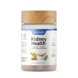 Snap Supplements Kidney Health Support Supplement - Kidney and Urinary Tract Health Support for Women and Men, 60 Vegetarian Capsules (30 Servings, 1