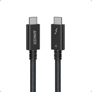 Anker Prime Thunderbolt 4 Cable, 3.3 ft USB C to USB C Cable, 240W Charging, 40Gbps Data Transfer, Supports 8K/4K Displays, for iPhone 16 Series, Mac