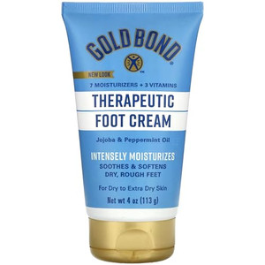 GOLD BOND Therapeutic Foot Cream, 4 Oz (4 Pack)