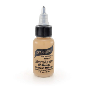 GlamAire Airbrush Makeup by Graftobian - High Definition Airbrush Foundation, Professional Formula for Long-Lasting Wear, For Makeup Artists and Beau