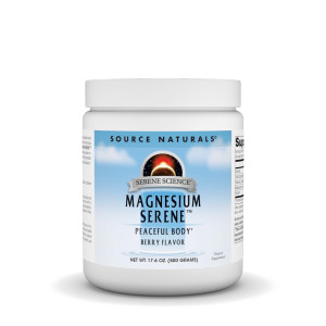 Source Naturals Serene Science Magnesium Serene, Peaceful Body - Berry Flavored - 17.6 Ounces