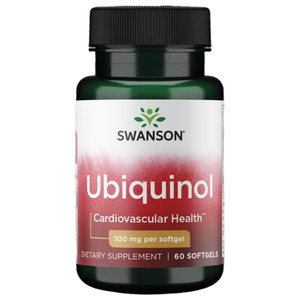 Swanson Ubiquinol 100 Milligrams 60 Sgels