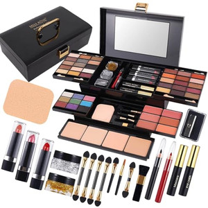 coliusa 58 Color Professional Makeup pallet, Makeup Kit for Women Full Kit,All In One Makeup Set,Makeup Gift Set for Women&Girls&Teen (331N)
