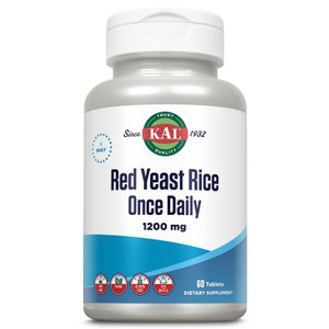 KAL Once Daily Red Yeast Rice 60 Tabs