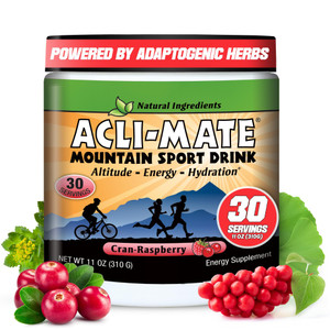 Acli-Mate Mountain Sport Drink Mix - High Altitude Acclimatization Electrolytes Powder - Energy Powder Mix - Recovery Hydration Drink for Running, Hi
